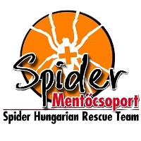 Spider Mentőcsoport Logo Header